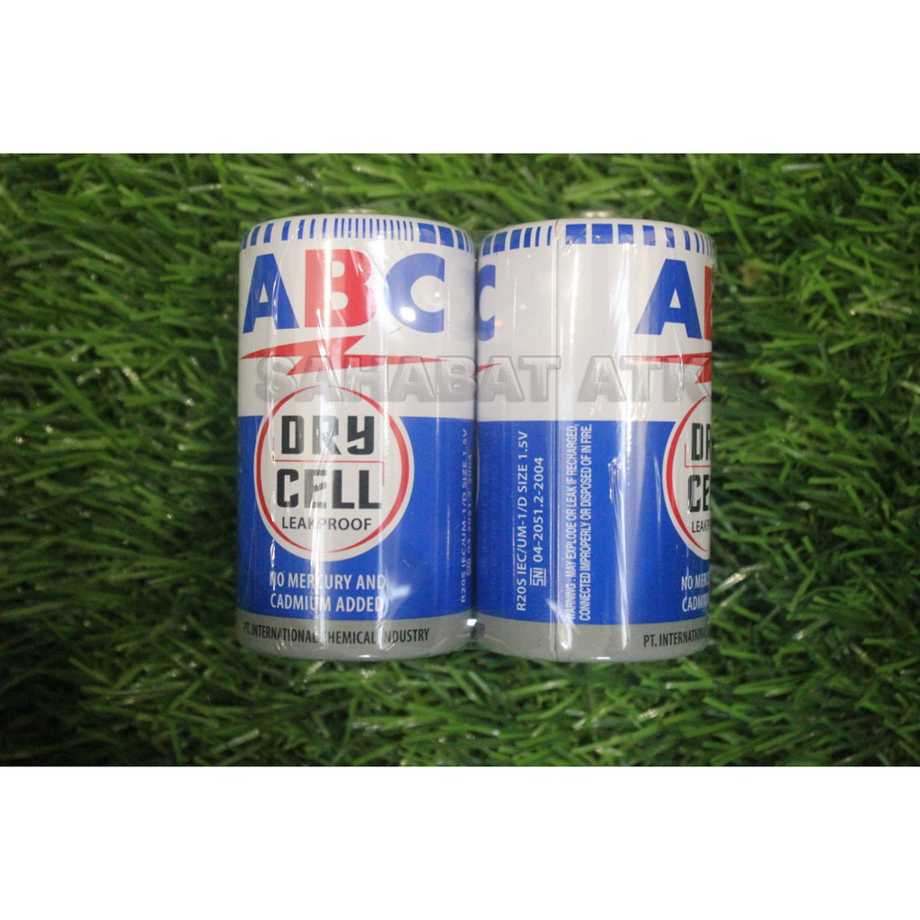 ABC BATRE BESAR / ABC BATERAI BESAR/ BATRE MURAH PER SET ISI 2