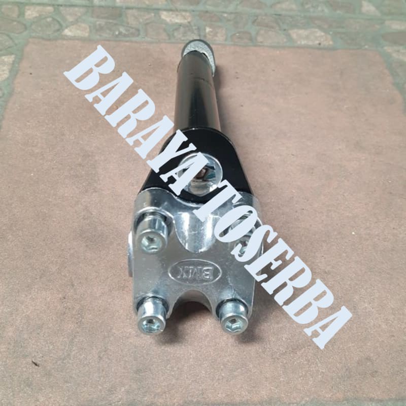 STEM BMX 21.1 HITAM-SILVER