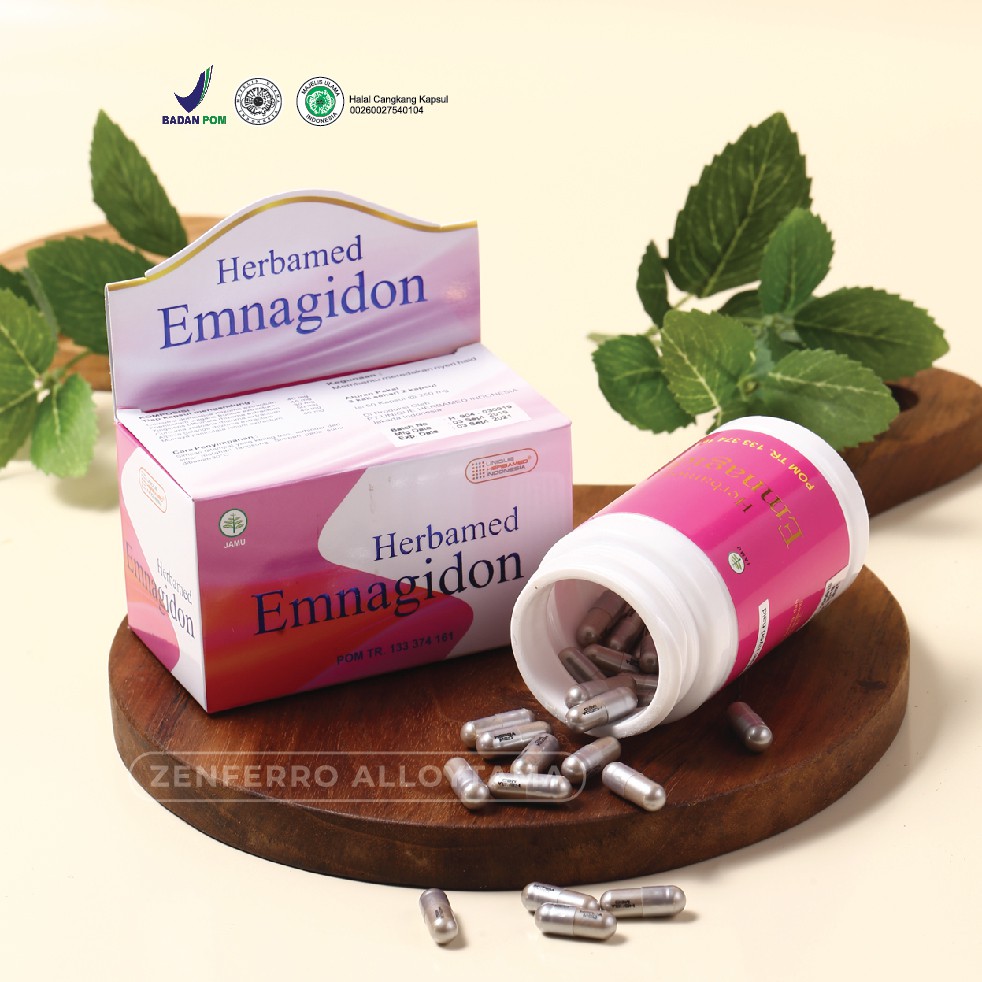 

Herbamed EMNAGIDON Herbal Untuk Kesehatan Haid dan Nifas