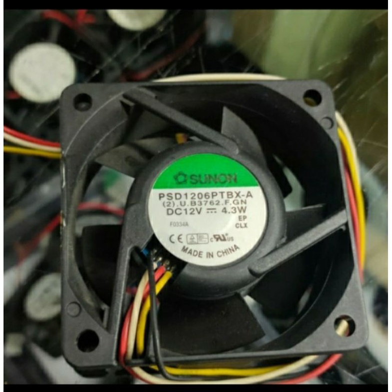 FAN SUNON DC 12V 6CM ball bearing made in china jual per/5pcs
