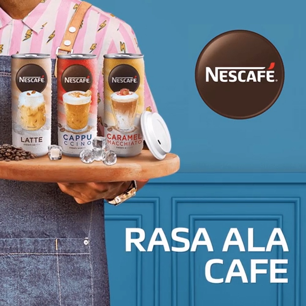 NESCAFE Can 220ml Ala Cafe - Nescafe Ala Cafe Satuan 220ml