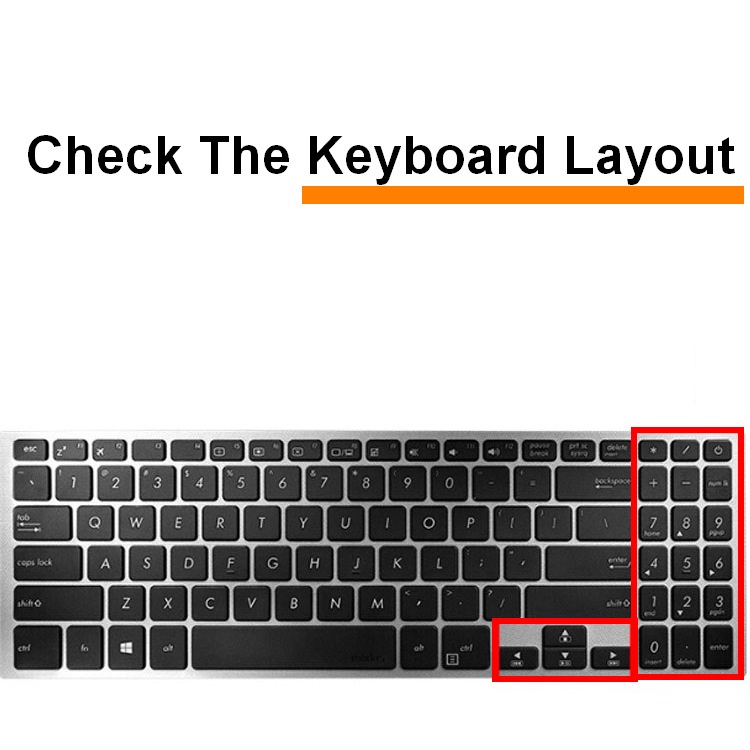 Pelindung Keyboard Asus A507M A507U X507UB A507 15.6 &quot;15.6&quot; 15inci Untuk Y5000UB YX56 YX560 YX560UD Y5000Ub5000Ub / X5000Ub760