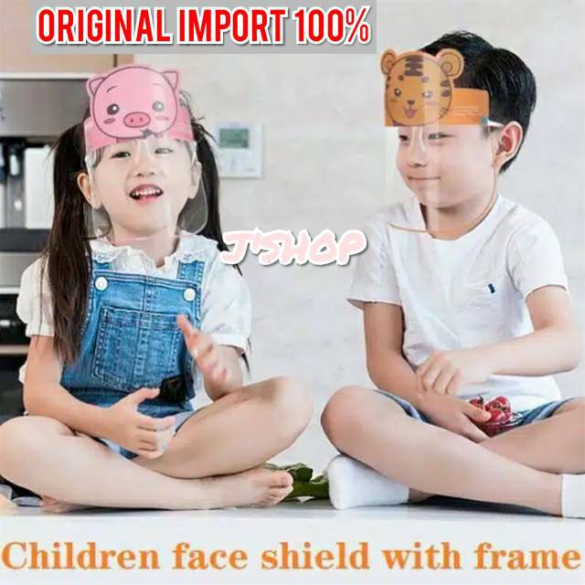 FACESHIELD ANAK KACAMATA ORIGINAL IMPORT 100%