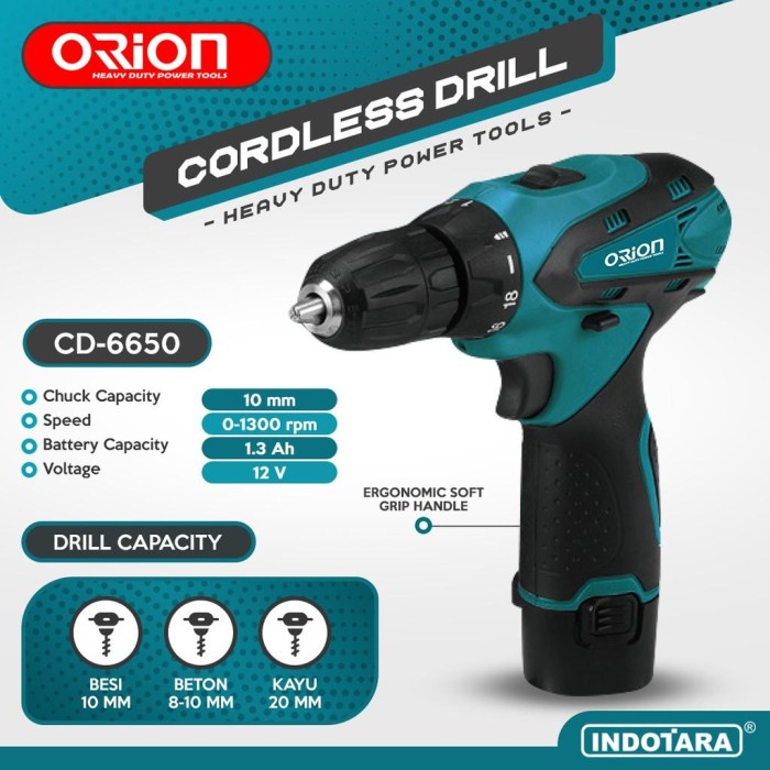 BOR TANGAN TANGAN ORION CORDLESS CD-6650 12V