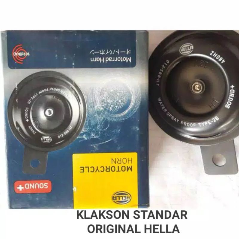 HARGA SATUAN KLAKSON STANDAR MATIC/BEBEK ORIGINAL HELLA