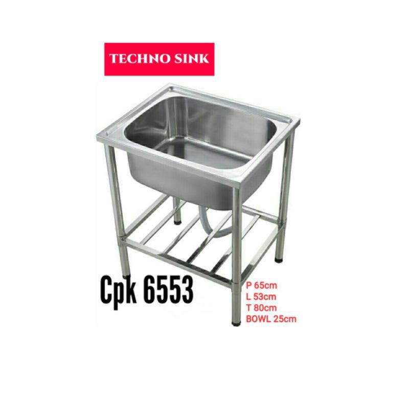 sink cuci piring portable / techno sink