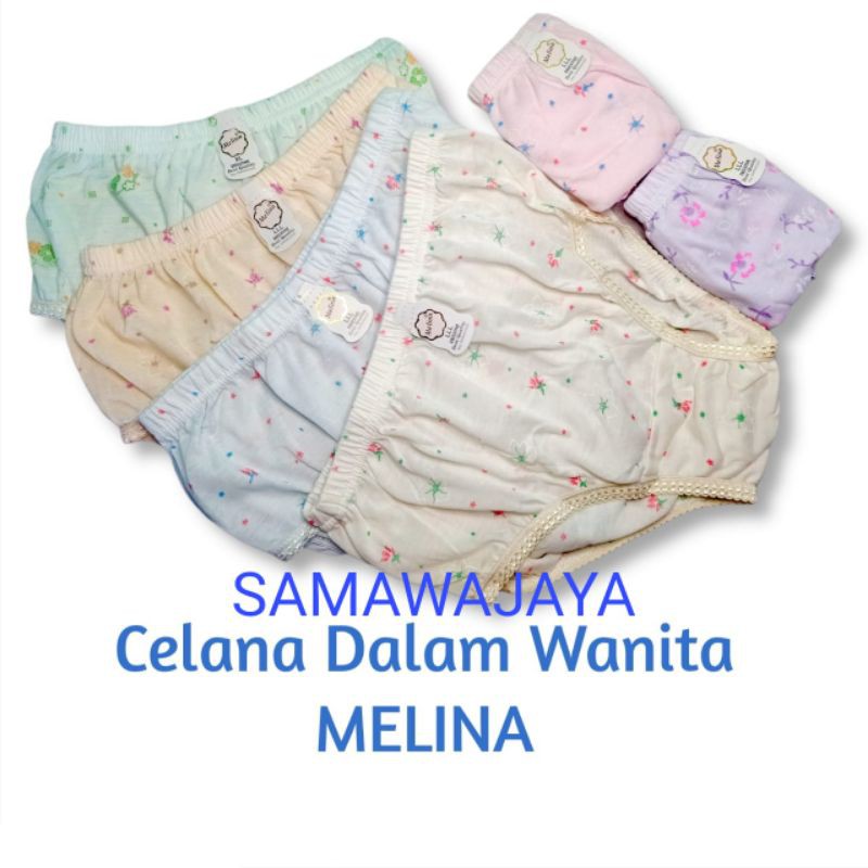 Jual 12pcs Celana Dalam Melina Untuk Wanita Dewasa Remaja Cocok Digunakan Di Asrama And Pondok 