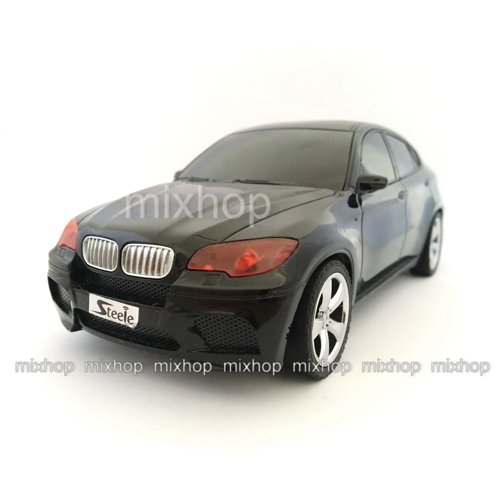 Speaker Music Box Miniatur Mobil BMW STEELE Mini Portable Audio USB / SD Card / Radio Player