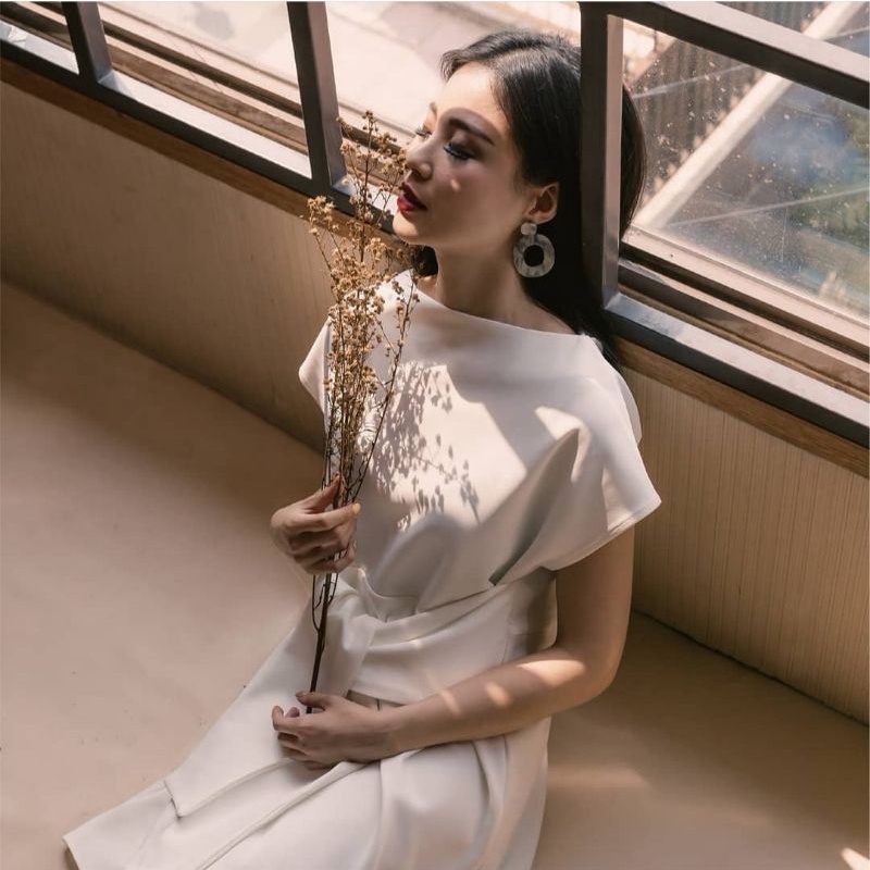 Goulding Scarlett Dress White