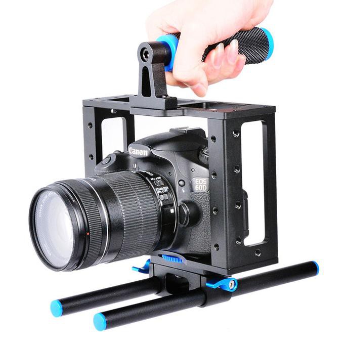 Bayar Di Tempat]] Universal Rig Stabilizer Kamera For Dslr Canon, Nikon, Sony, Panasonic Garansi