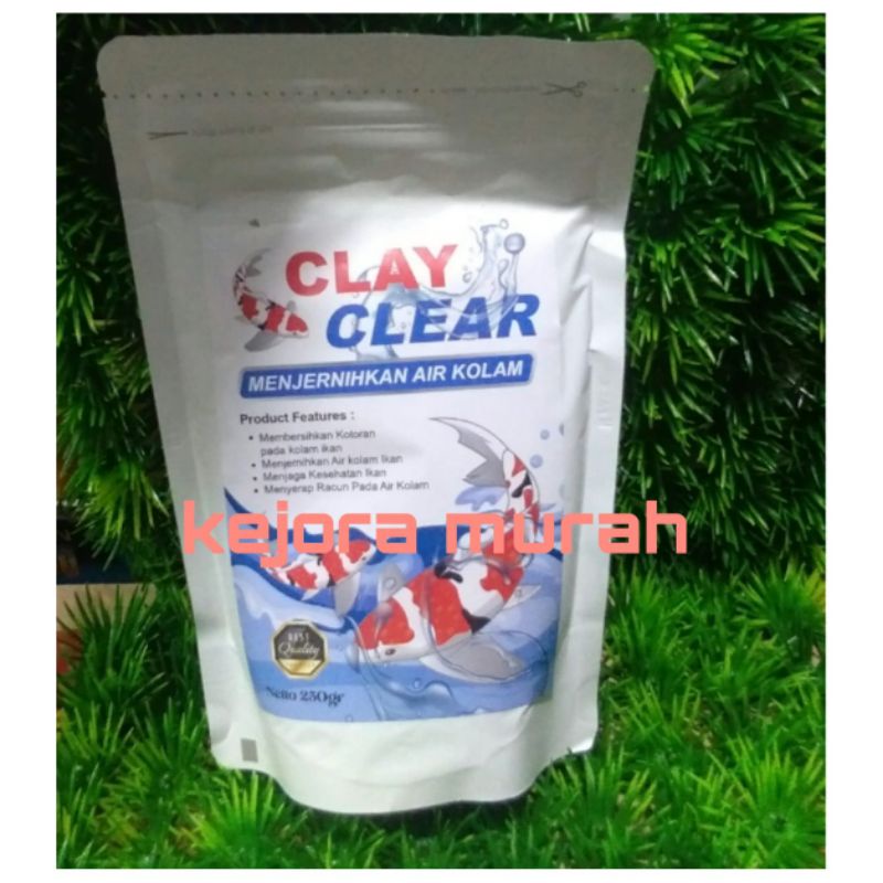 CLAY CLAER PLUS TOSCA 250 GRAM BACTERIA BAKTERI STARTER KOLAM IKAN KOI
