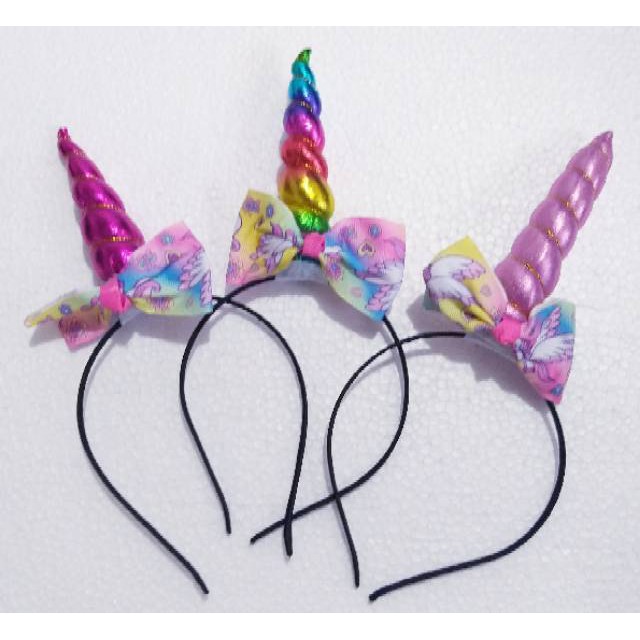 Bando unicorn pita gambar 6 Pcs grosir