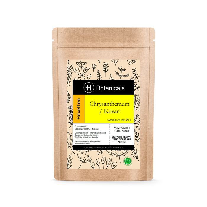 

Teh Bunga Krisan Kering Murni | Dried Chrysanthemum Tea | Haveltea | 20gr