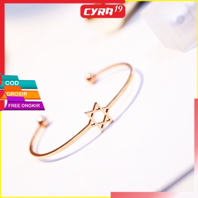 Gelang Titanium / Gelang Tangan Titanium / Gelang Model Terbuka