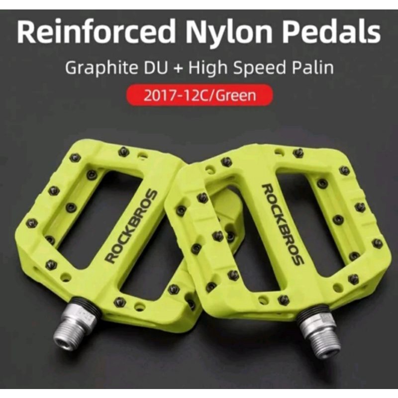 Rockbros 12C Pedal Bearing Nylon Pedal Sepeda