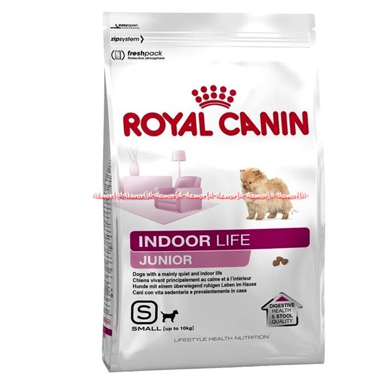 Royal Canin Indoor Life Junior 1.5kg Makanan Anjing Junior Dog Food