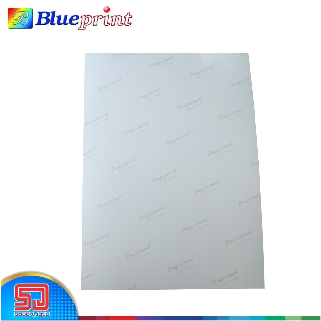 Blueprint Photo Paper Glossy A4 230gsm Matahari Kertas Foto