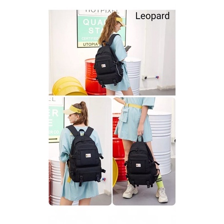 tas ransel wanita korea tas sekolah anak tas simple polos elegant ransel wanita backpack wanita polos