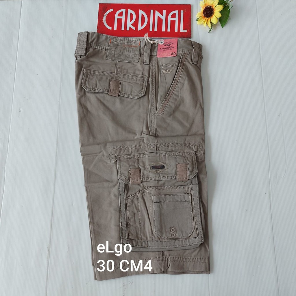 BB 30-CM KPL CARDINAL KEMPOL CASUAL Celana Pendek Kempol Fashion Pria Brand Kekinian