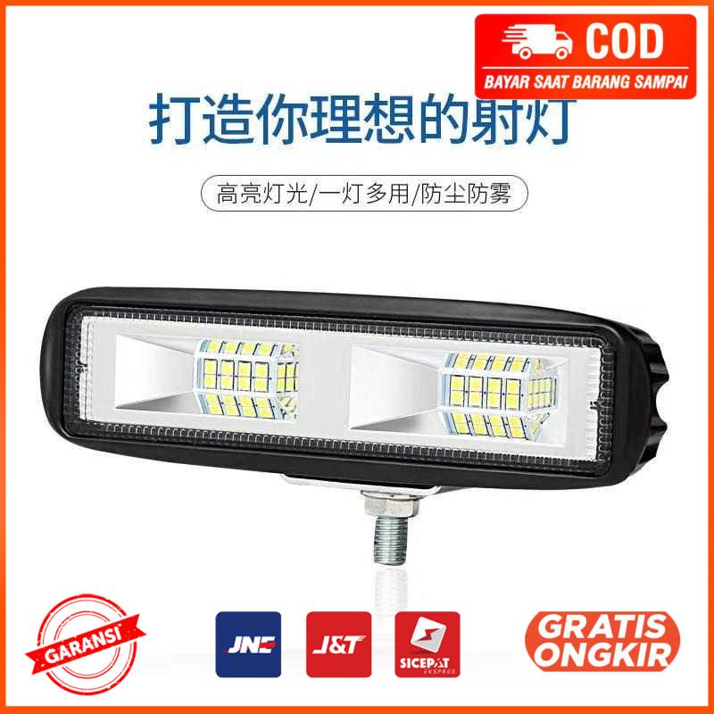 Lampu Sorot Flood Spotlight 18W 6 LED White Light SDL1845