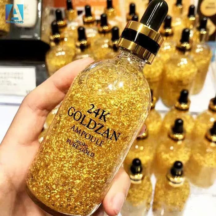 [ORIGINAL] 24K GOLDZAN Serum Memutihkan wajah dalam waktu singkat