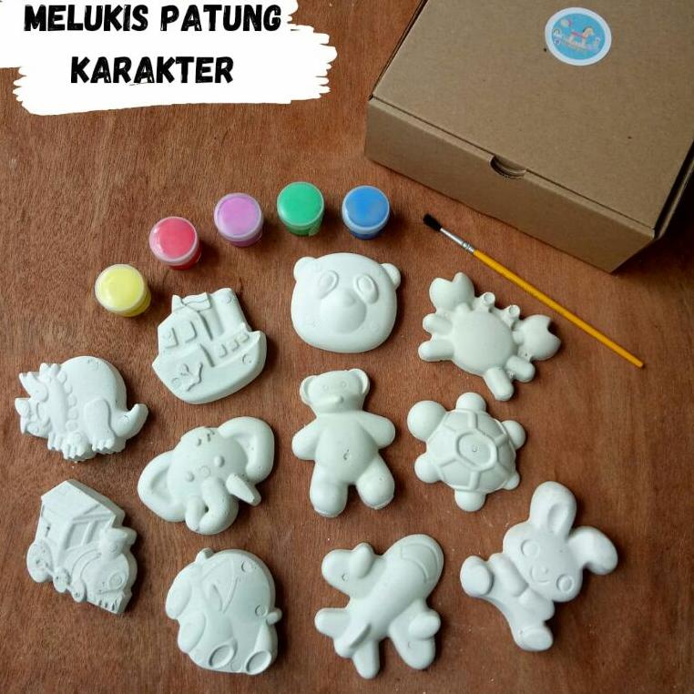 

(Z1C2) ✔ Melukis Patung Karakter / Paket Melukis / Mewarnai Patung Karakter //Kualitas@terbaik