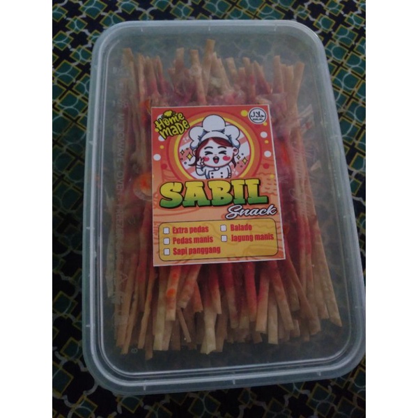 

Mie lidi (Snack Biting)