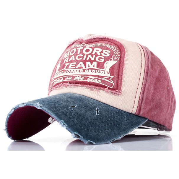 Topi Baseball Snapback Motors Racing Team - OMHAUBPN Pink