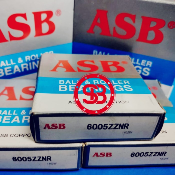 Bearing / Laker / Laher 6005 ZZNR ASB