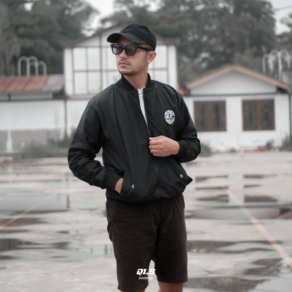 Jaket Parasut Bolak Balik Jaket Bomber Waterproof Jaket Pria