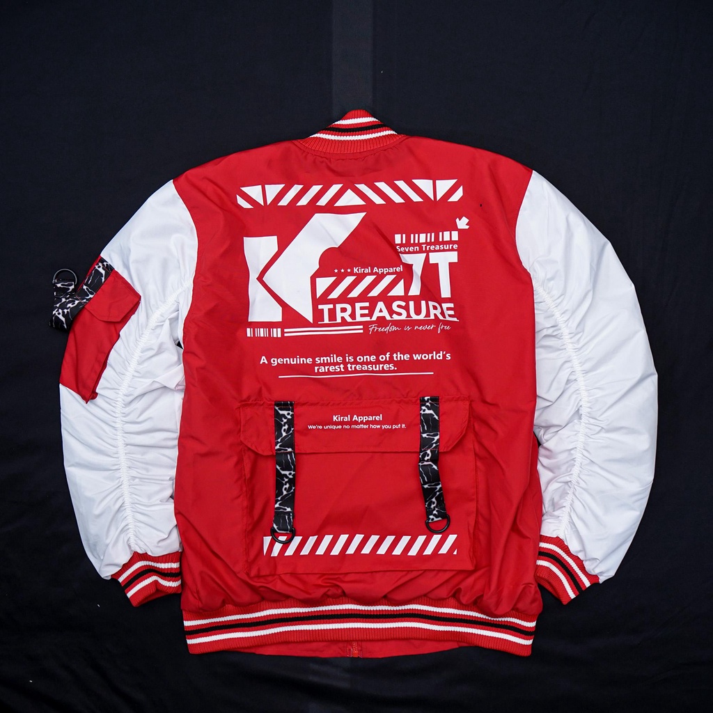 [ ORIGINAL ] JAKET BOMBER BY KIRAL BOMBER  JAKET PREMIUM 7 TREASURE SERIES