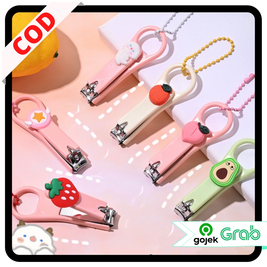 KAISSO - PEMOTONG KUKU MINI JEPIT KUKU CUTE NAIL CLIPPER GUNTING KUKU KARAKTER LUCU