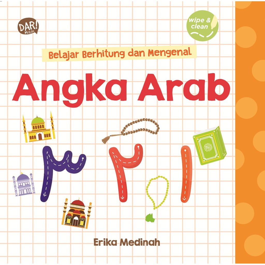 Buku Mizan Wipe Clean Hijaiyah dan Angka Arab Bk0070