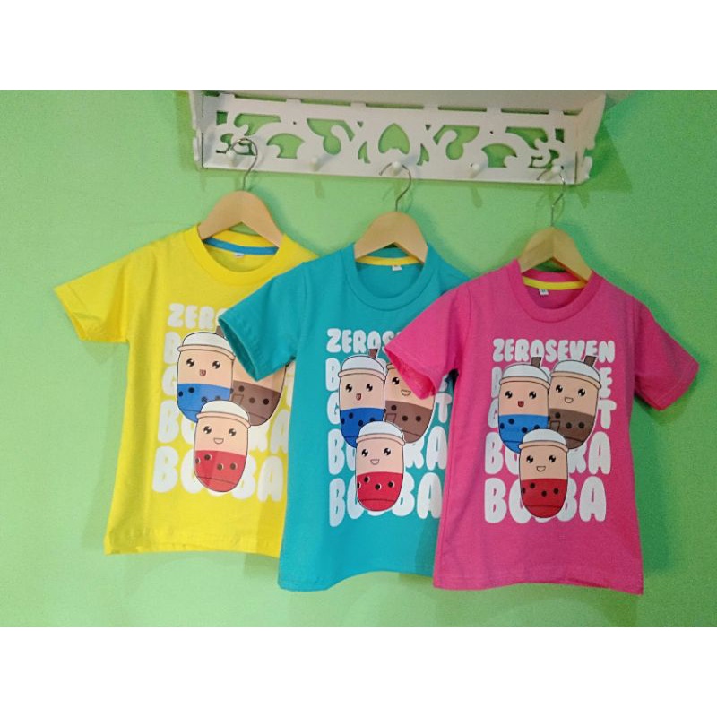 Kaos Anak Boba Baju Anak Boba Pakaian Anak Boba