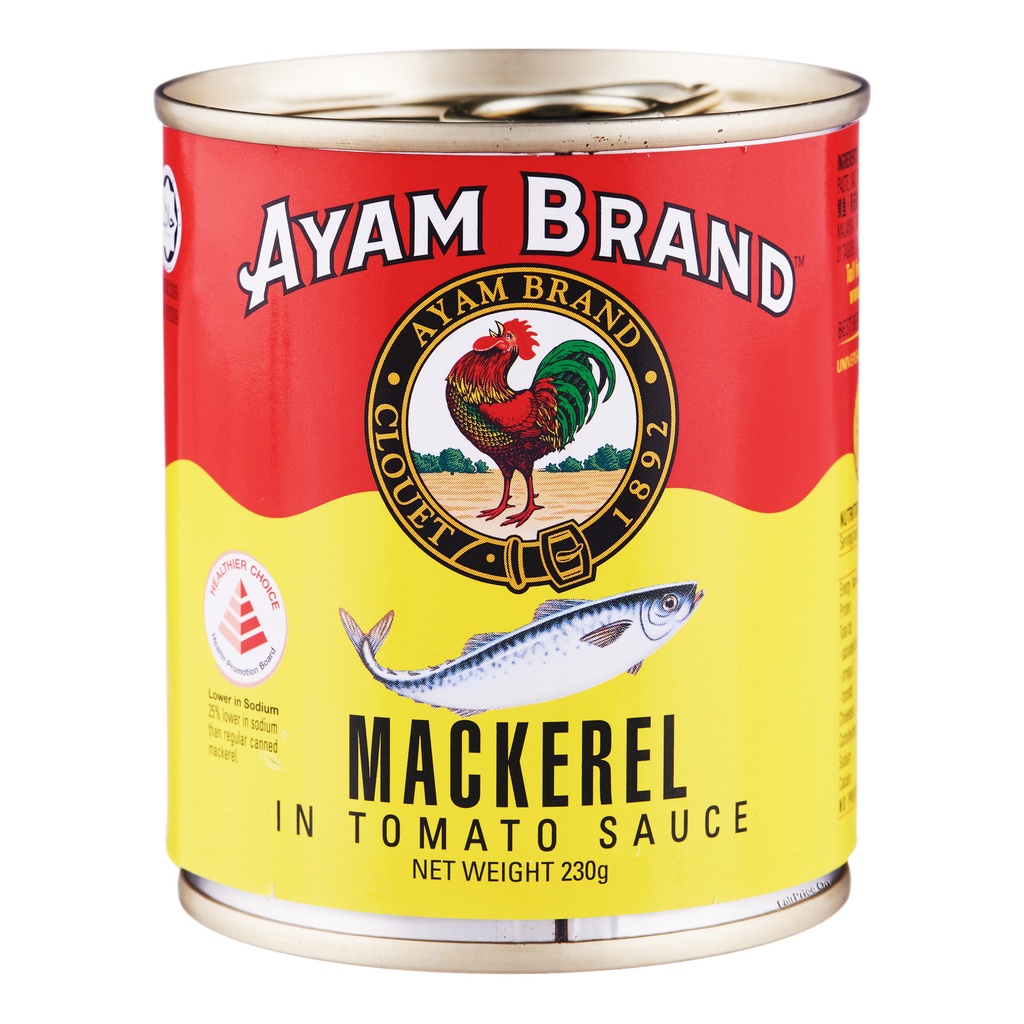

AYAM BRAND MACKAREL 230G