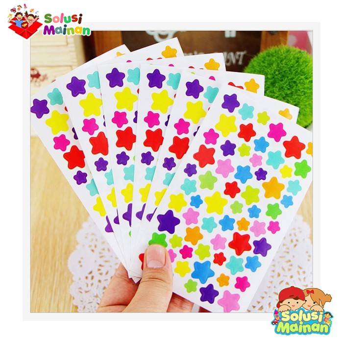 

Sticker Star Stiker Bintang Reward Chart Polkadot Scrapbook Sticker