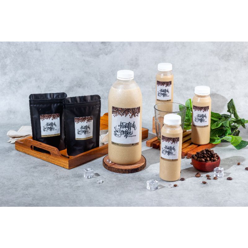

kopi latte es kopi susu kekinian 1 liter