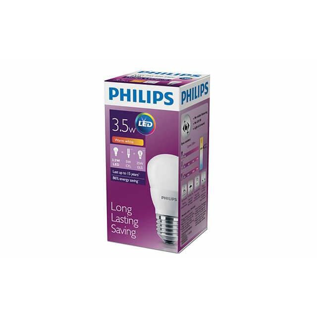 TERMURAH Lampu Bohlam LED Philips warm white/kuning 3.5