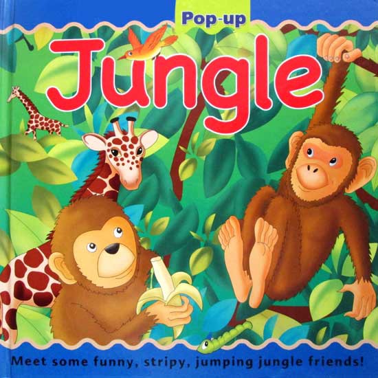 BUKU ANAK JUNGLE Large Pop-up Book (Buku PopUp)