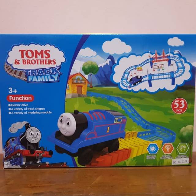 Mainan Track Kereta Api Thomas - Mainan Anak Edukasi Kereta Api Thomas - Track Kereta Api Thomas