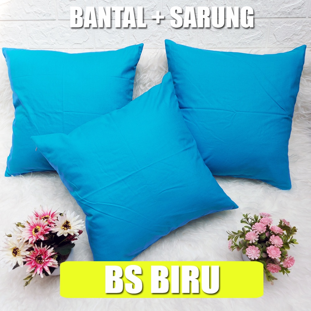 PAS ONLINE - Sarung dan Bantal Sofa 40x40 ( 3 pcs )