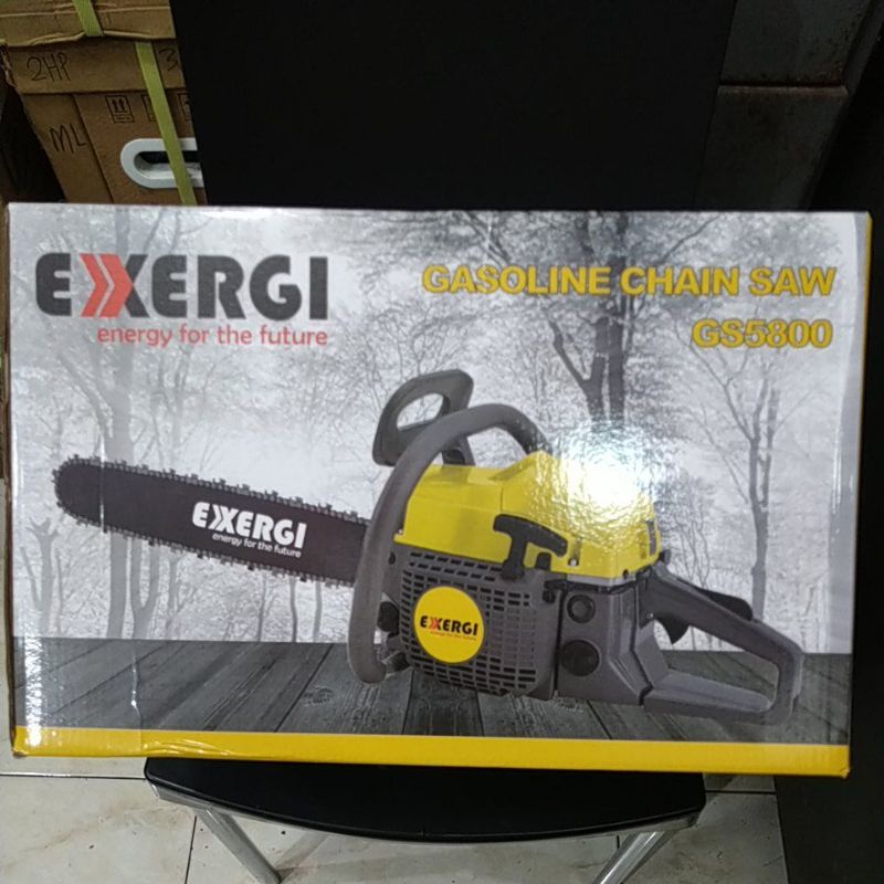 EXERGI gasoline chainsaw 22"