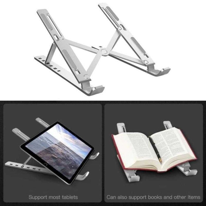 NUOXI Laptop Stand Aluminium Foldable Adjustable 6 Height N3