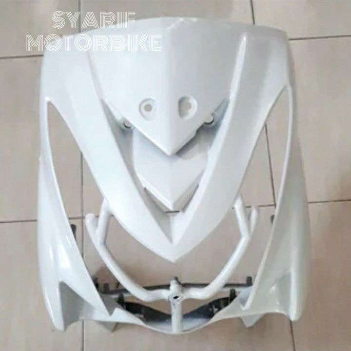 Tameng Dasi Panel Cover Body Bodi Depan Yamaha mio soul lama karbu Warna putih Kualitas Seperti Orig