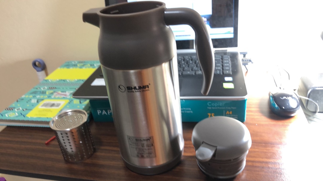Shuma Coffee Pot 1200 Ml Teko Termos Kopi Teh Air Panas Dan Dingin