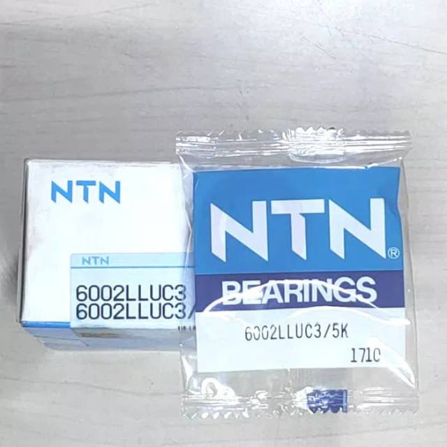 Bearing NTN 6002-LLU Jepang Bantalan Karet / Laher / Lahar / Ball Bearing NTN