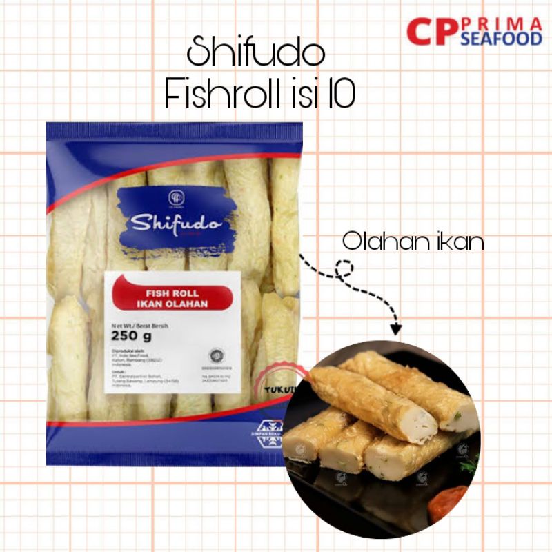 

Shifudo Fish roll 250 gr/ Fish Roll Row 250 gr