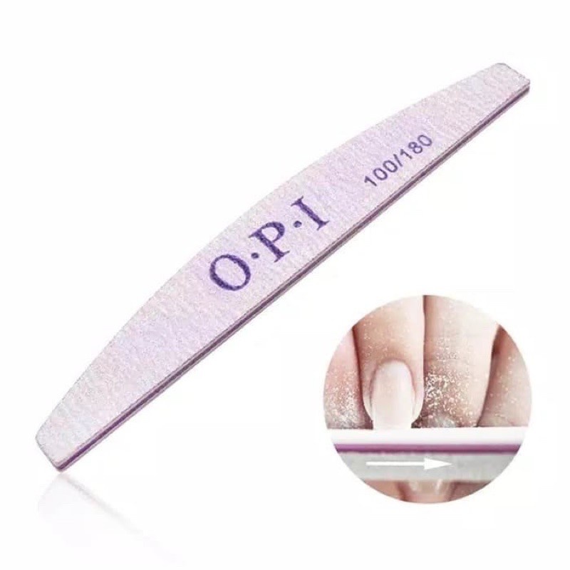 [BISA COD] NAIL BUFFER OPI UNTUK MANICURE/ PEDICURE / ALAT MERAPIHKAN KUKU