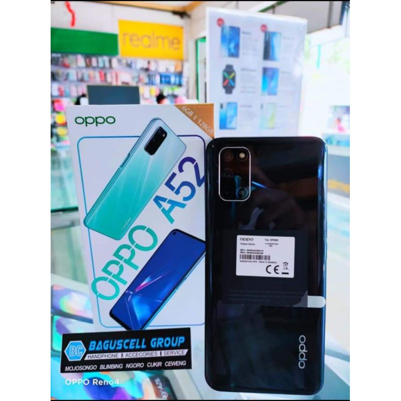 Oppo A52 Ram 6/128GB Second Murah