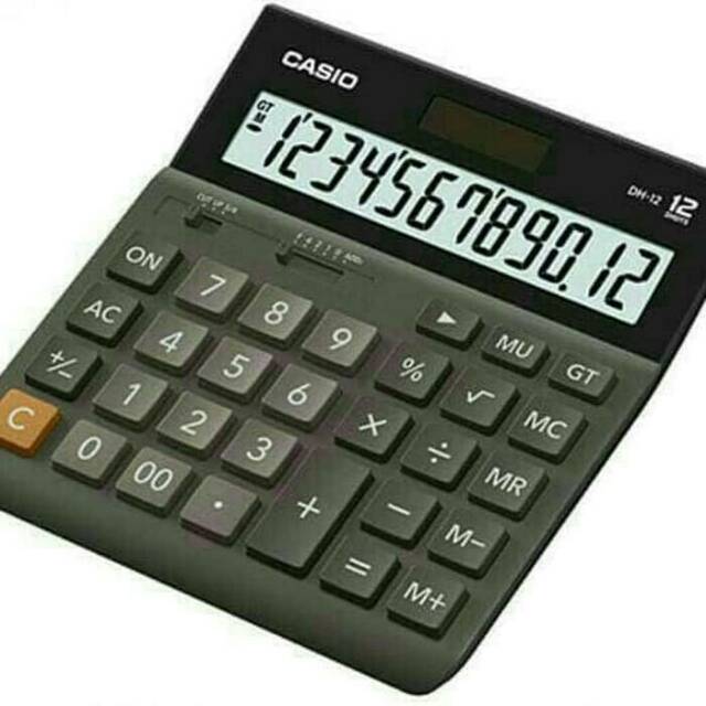 

CASIO DH 12~ Kalkulator Desktop 12 Digit